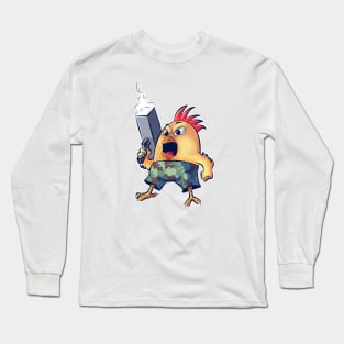 SAY HELLO TO MY LITTLE FRIEND Long Sleeve T-Shirt